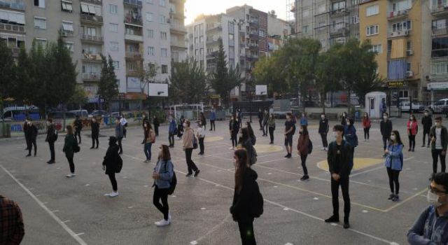 Hasan Türek  Anadolu Lisesi ‘nde  Yüz Yüze Eğitim Sevinci