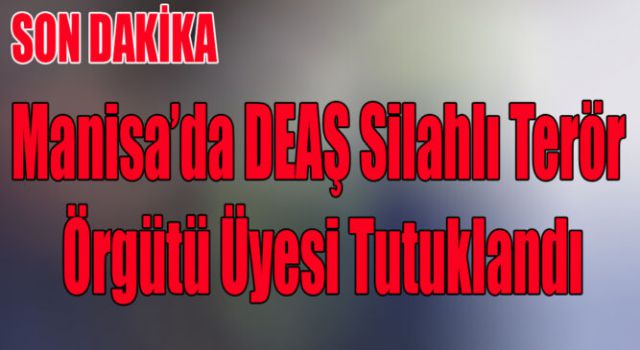 DEAŞ Üyesi Bir Kişi Tutukladı