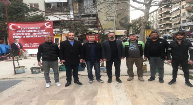 Milli Yol Partisi Muhsin Yazıcıoğlu için lokma hayrı yaptı