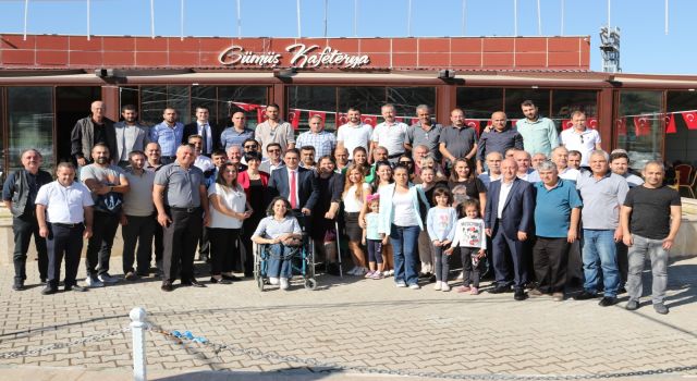 TEÇ-SEN Manisa İl Başkanlığı üyeleri Salihli'de bir araya geldi