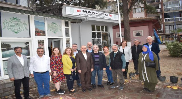 Manisa Hemşehri Kültürleri ve Dayanışma Derneğinden Başkan Cömert’e geçmiş olsun ziyareti