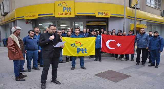 Rize'de PTT Çalışanlarına Yapılan Menfur Saldırı Manisa’da Kınandı