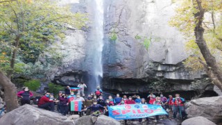 Spilos Dağcılarından Türkmen Şelalesi'ne Doğa Yürüyüşü