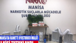 Manisa'da uyuşturucu opersyonu