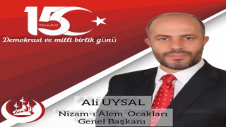 Başkan Uysal "Türk Milleti göğsünü siper ederek, dünyaya demokrasi dersi verdi"