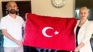 AYNUR AKKOYUN’DAN   BAŞHEKİM  HAMZA BAMBALI’YA ZİYARET