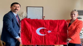 AYNUR AKKOYUN  KIRKAĞAÇ KAYMAKAMI ZAFER OKTAY'I  ZİYARET ETTİ