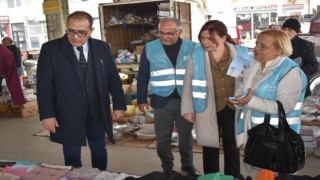 BELEDİYE BAŞKAN ADAYI OKTAY GÖKKAYA MURADİYE’DE ESNAF VE VATANDAŞIN SORUNLARINI DİNLEDİ.