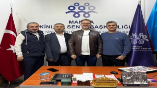 Etkinlik-Sen Genel Başkanı Manisa İl Başkanlığını Ziyaret Etti